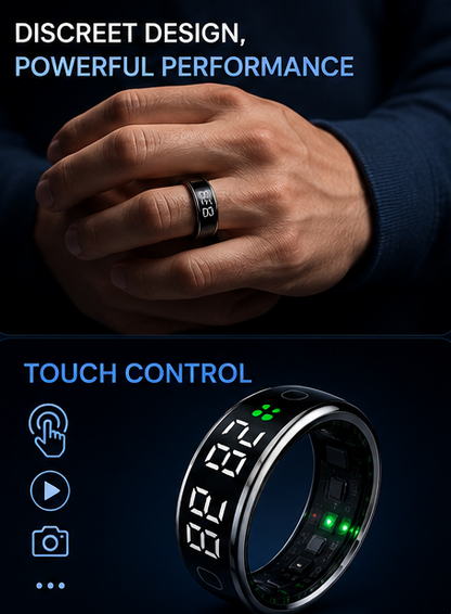 ZYRON Smart Ring – Health & Fitness Tracker